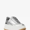 Hayes Embellished Metallic Leather Platform Sneaker Hayes Embellished Metallic Leather Platform Sneaker