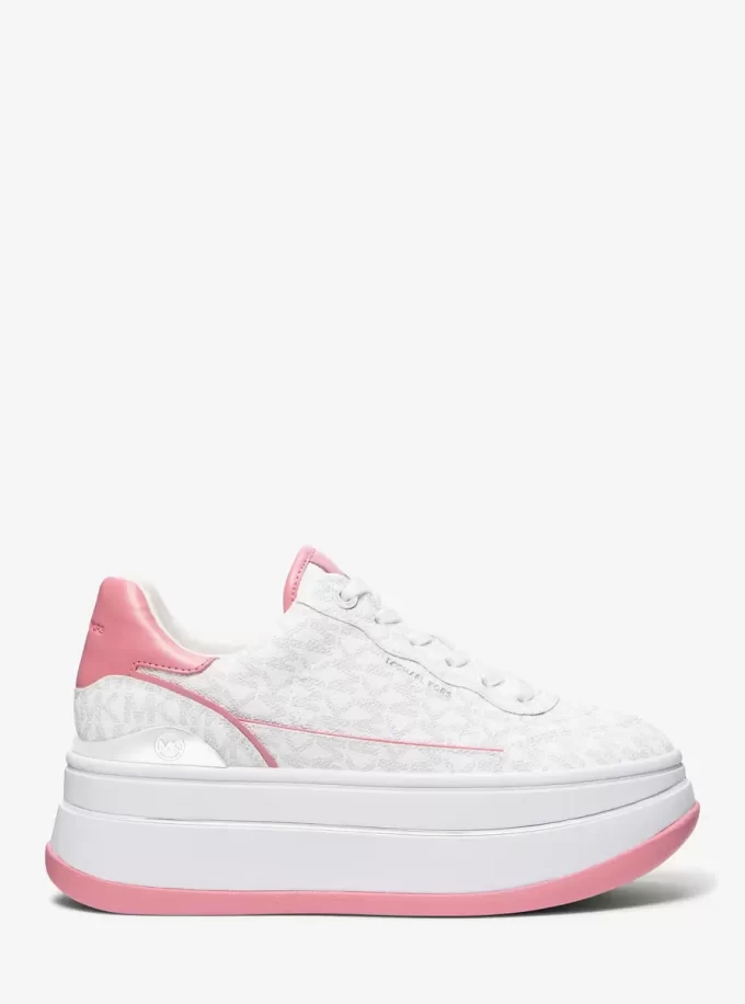 Hayes Signature Logo Platform Sneaker Hayes Signature Logo Platform Sneaker