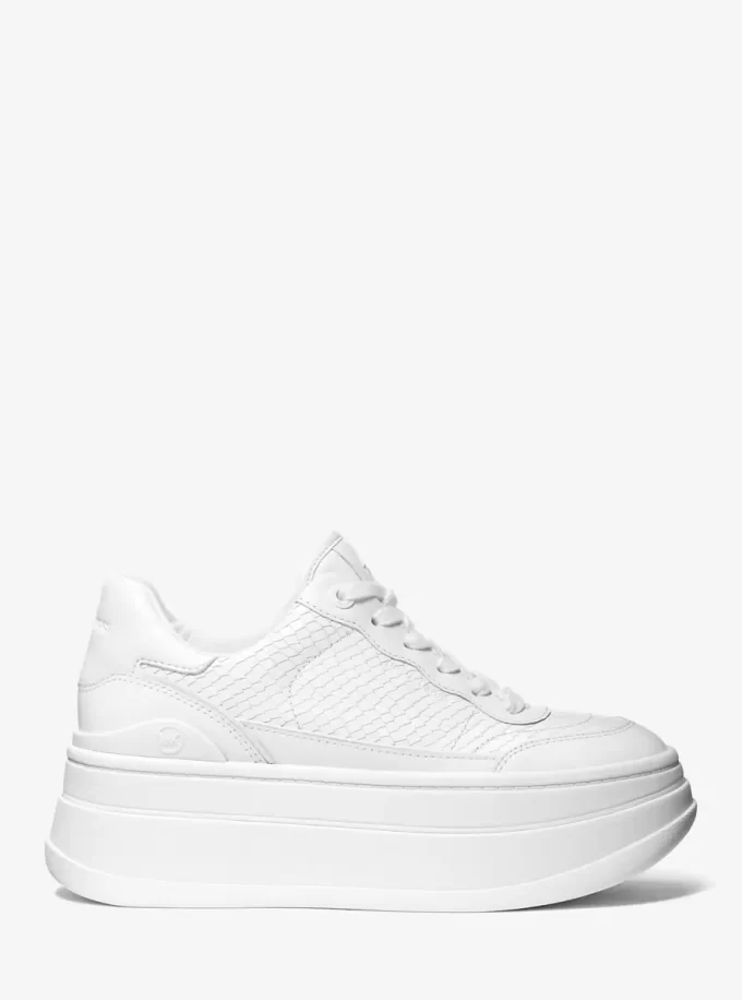 Hayes Snake Embossed Platform Sneaker Hayes Snake Embossed Platform Sneaker