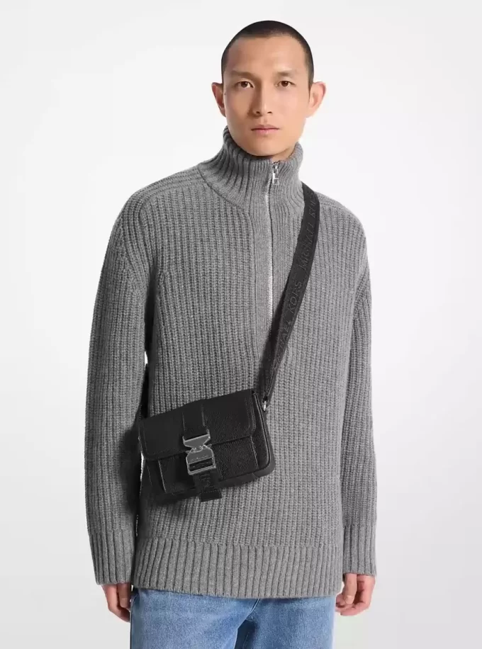 Hudson Pebbled Leather Crossbody Bag Hudson Pebbled Leather Crossbody Bag