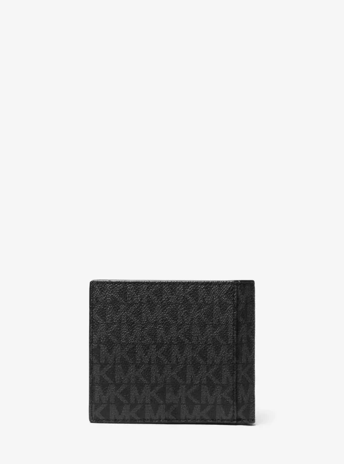Hudson Signature Logo Billfold Wallet Hudson Signature Logo Billfold Wallet