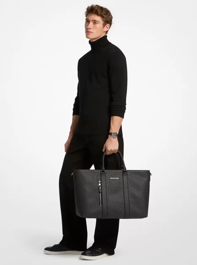 Hudson Signature Logo Tote Bag