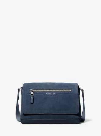 Hudson Small Suede Messenger Bag Hudson Small Suede Messenger Bag