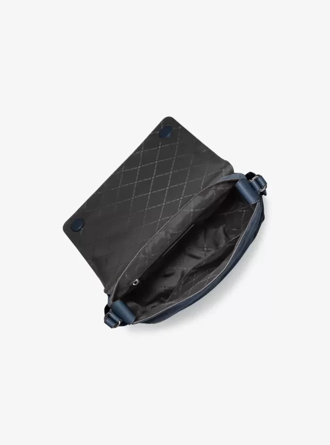 Hudson Small Suede Messenger Bag