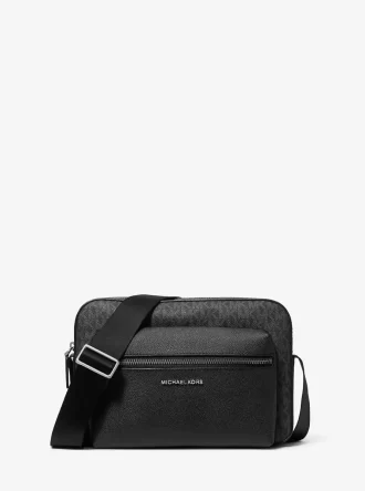 Hudson Textured and Signature Logo Camera Crossbody Bag Hudson Textured and Signature Logo Camera Crossbody Bag
