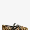 Indy Flex Leopard Print Calf Hair Ballet Flat