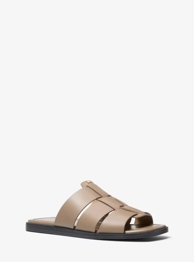 Indy Leather Slide Sandal Indy Leather Slide Sandal