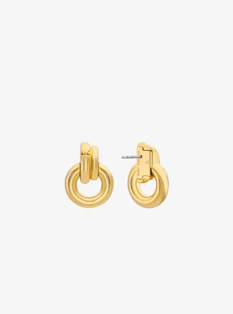 Interlocking Hoop Earrings