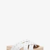 Irene Studded Leather Flat Sandal Irene Studded Leather Flat Sandal