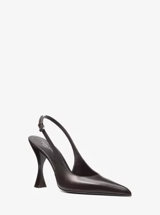 Isabella Leather Slingback Pump