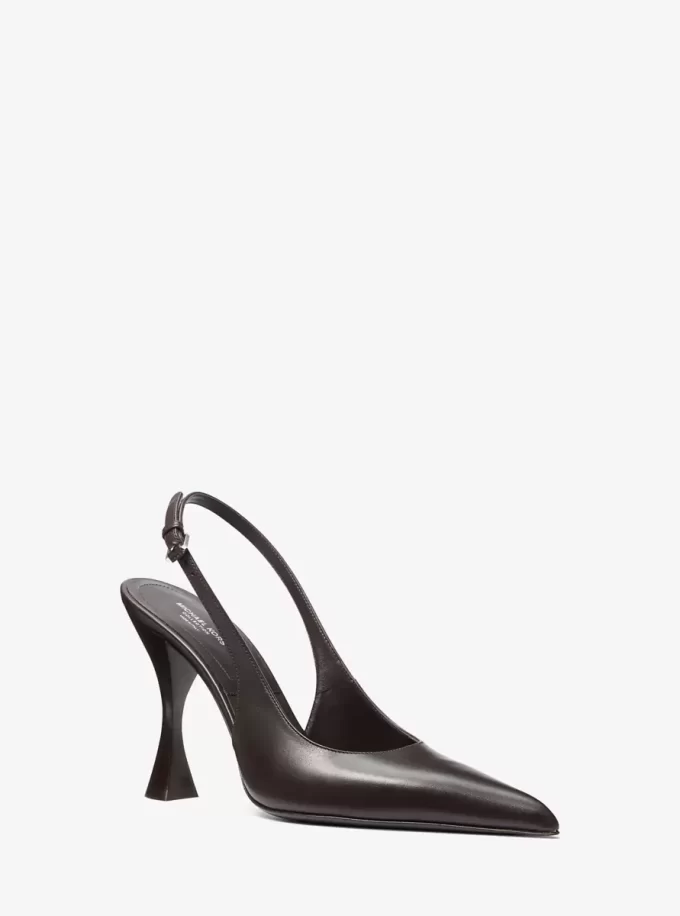 Isabella Leather Slingback Pump Isabella Leather Slingback Pump