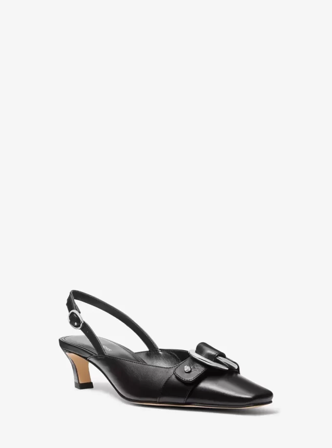 Jaden Leather Slingback Pump Jaden Leather Slingback Pump