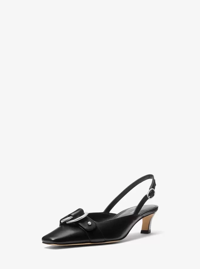 Jaden Leather Slingback Pump Jaden Leather Slingback Pump