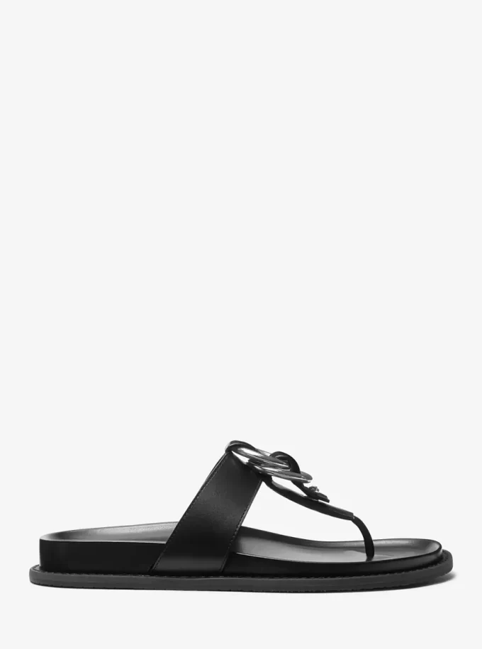 Jaden Leather Thong Sandal