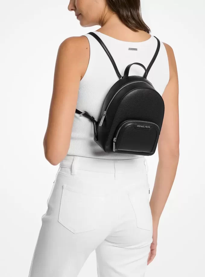 Jaycee Extra-Small Pebbled Leather Convertible Backpack Jaycee Extra-Small Pebbled Leather Convertible Backpack