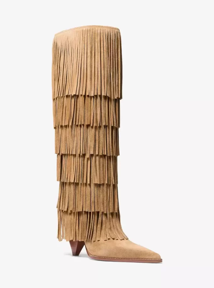 Jayla Fringed Suede Tall Boot Jayla Fringed Suede Tall Boot