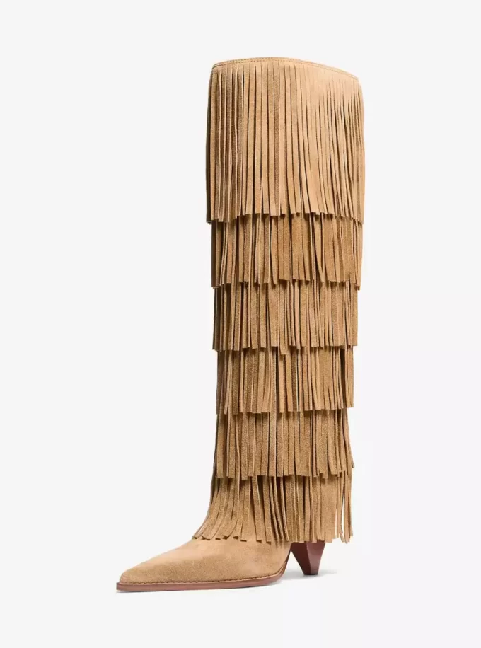 Jayla Fringed Suede Tall Boot Jayla Fringed Suede Tall Boot