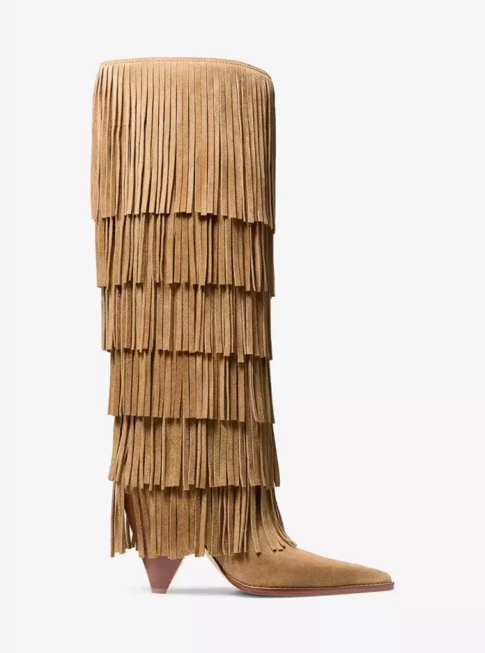 Jayla Fringed Suede Tall Boot Jayla Fringed Suede Tall Boot