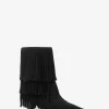 Jayla Suede Fringed Ankle Boot