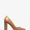 Jeanne Crocodile Embossed Leather Pump Jeanne Crocodile Embossed Leather Pump