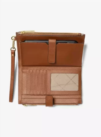 Jet Set Large Leather Smartphone Wristlet Wallet Jet Set Large Leather Smartphone Wristlet Wallet