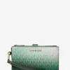 Jet Set Large Ombré Signature Logo Wristlet Jet Set Large Ombré Signature Logo Wristlet