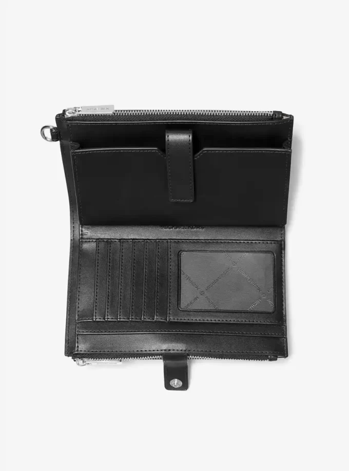 Jet Set Large Ombré Signature Logo Wristlet Jet Set Large Ombré Signature Logo Wristlet