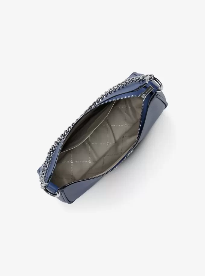 Jet Set Large Pebbled Leather Convertible Crossbody Bag Jet Set Large Pebbled Leather Convertible Crossbody Bag