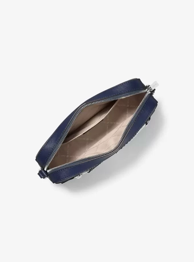 Jet Set Large Saffiano Leather Crossbody Bag