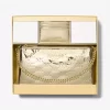 Jet Set Medium Metallic Logo Debossed Pochette and Card Case Gift Set