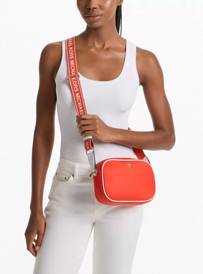 Jet Set Medium Nylon Camera Crossbody Bag Jet Set Medium Nylon Camera Crossbody Bag