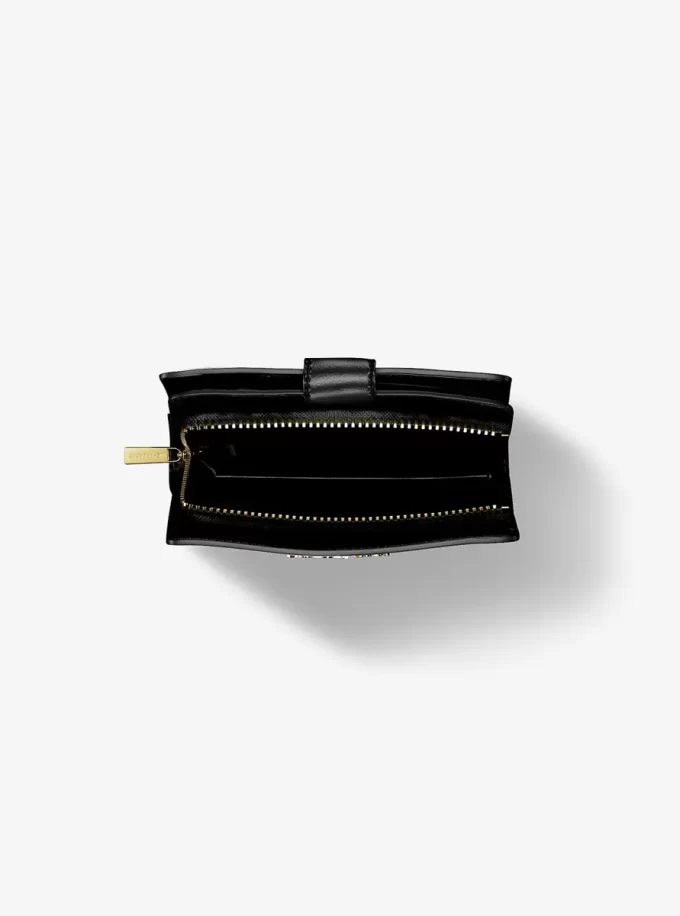 Jet Set Medium Two-Tone Logo Wallet Jet Set Medium Two-Tone Logo Wallet