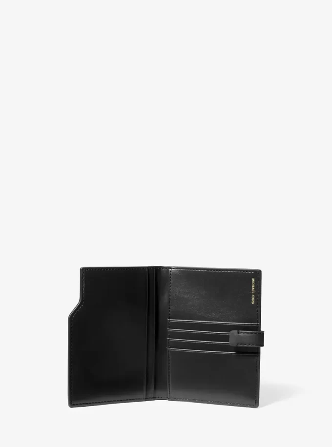 Jet Set Pebbled Leather Passport Wallet Jet Set Pebbled Leather Passport Wallet