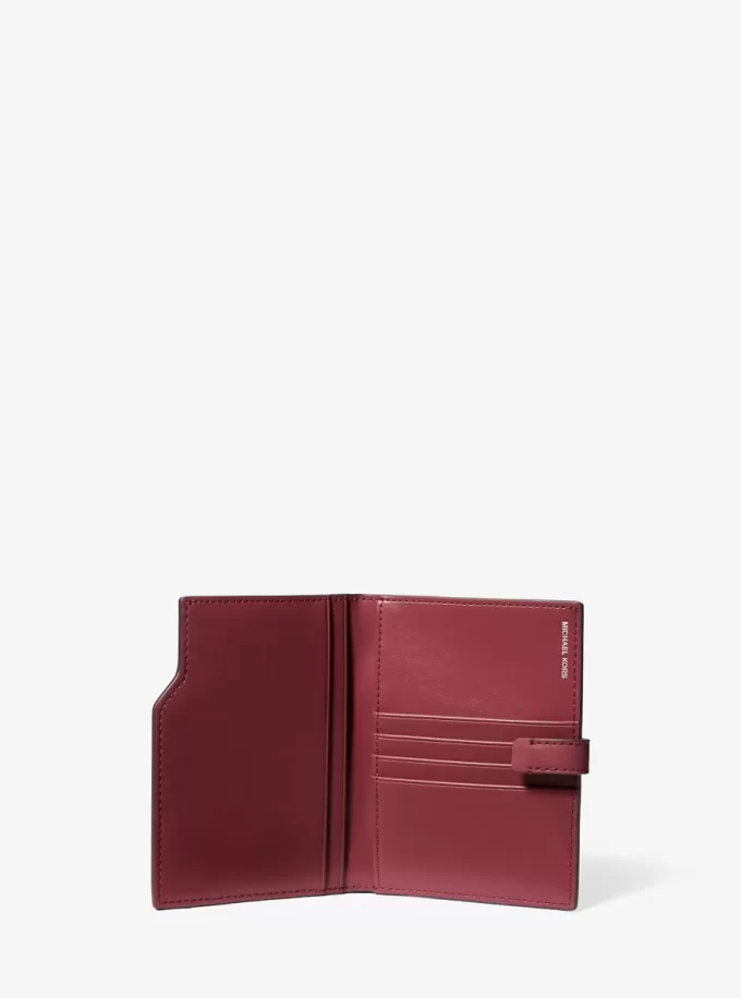 Jet Set Signature Logo Passport Wallet Jet Set Signature Logo Passport Wallet