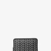 Jet Set Small MK2000 Logo Jacquard Wallet Jet Set Small MK2000 Logo Jacquard Wallet