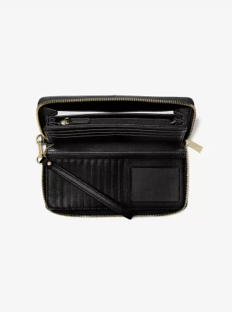 Jet Set Travel Large Leather Continental Wallet