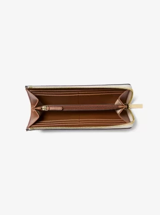 Jet Set Travel Large Logo Quarter-Zip Wallet