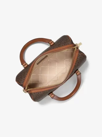 Jet Set Travel Medium Signature Logo Duffel Crossbody Bag