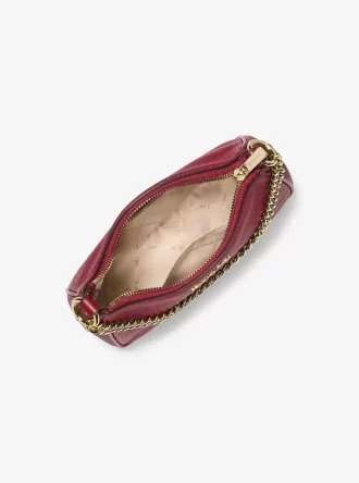 Jet Set Travel Pebbled Leather Convertible Crossbody Bag