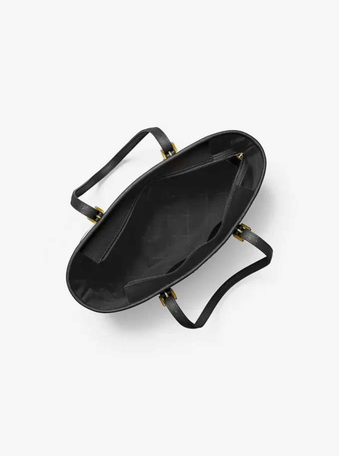 Jet Set Travel Small Saffiano Leather Top-Zip Tote Bag Jet Set Travel Small Saffiano Leather Top-Zip Tote Bag