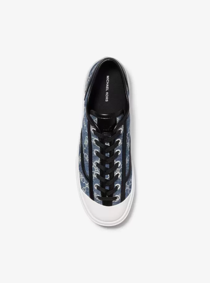 Jude Empire Diamond Jacquard Denim Sneaker Jude Empire Diamond Jacquard Denim Sneaker