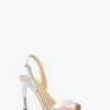 Kasia Crackled Metallic Leather Sandal Kasia Crackled Metallic Leather Sandal