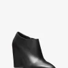 Kasia Leather Wedge Ankle Boot