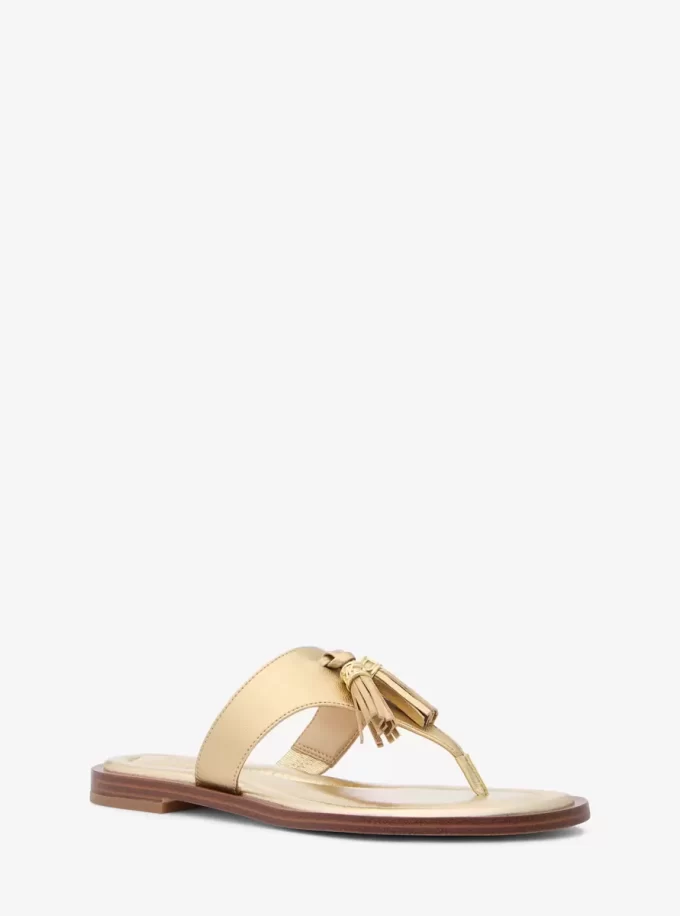 Kiernan Metallic Leather Sandal Kiernan Metallic Leather Sandal
