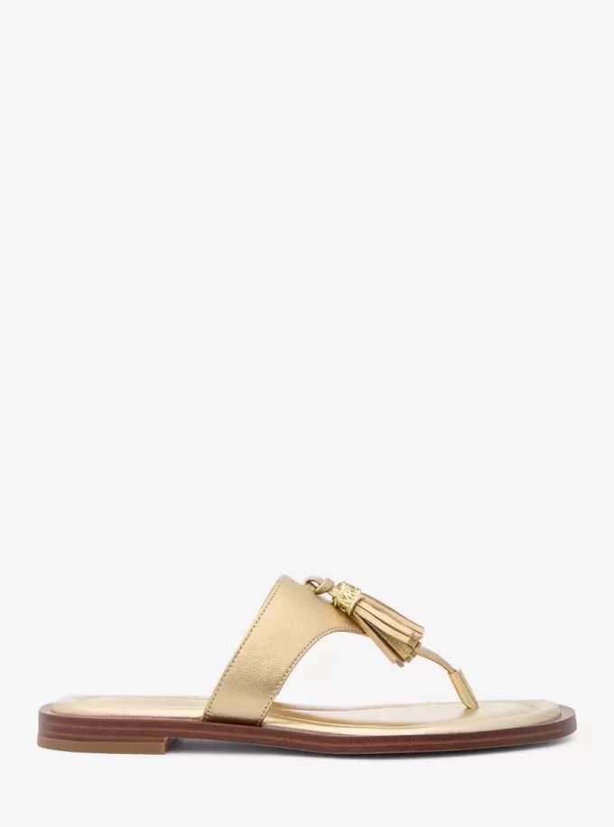 Kiernan Metallic Leather Sandal Kiernan Metallic Leather Sandal