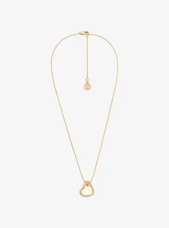 Knotted Heart Necklace