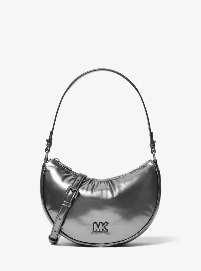 Kyla Small Puffy Metallic Convertible Pochette Kyla Small Puffy Metallic Convertible Pochette