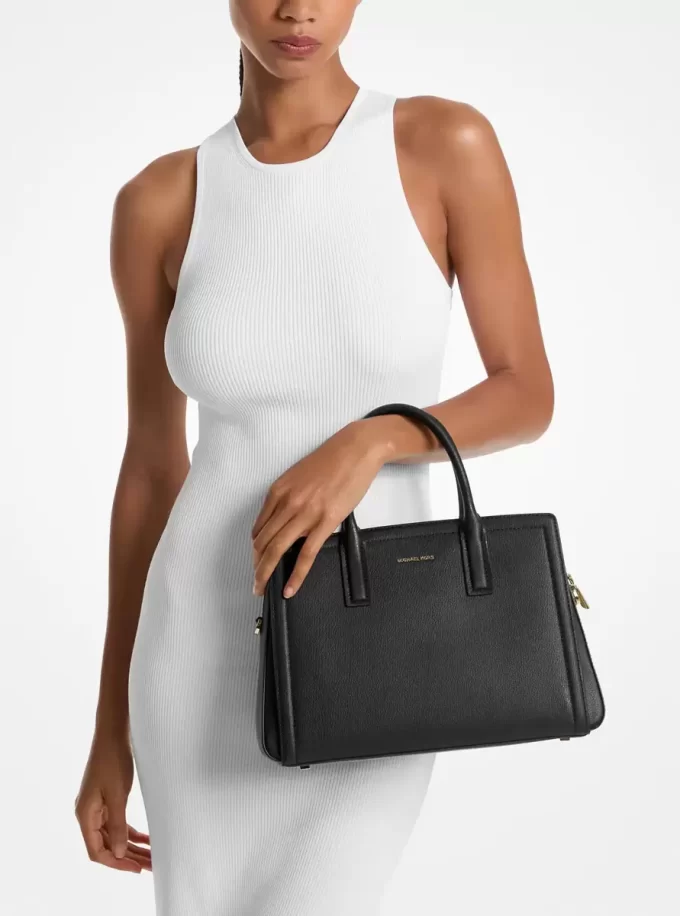 Laila Medium Leather Satchel Laila Medium Leather Satchel