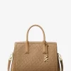 Laila Medium Signature Logo Satchel Laila Medium Signature Logo Satchel