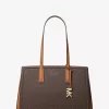 Laila Medium Signature Logo Tote Bag Laila Medium Signature Logo Tote Bag